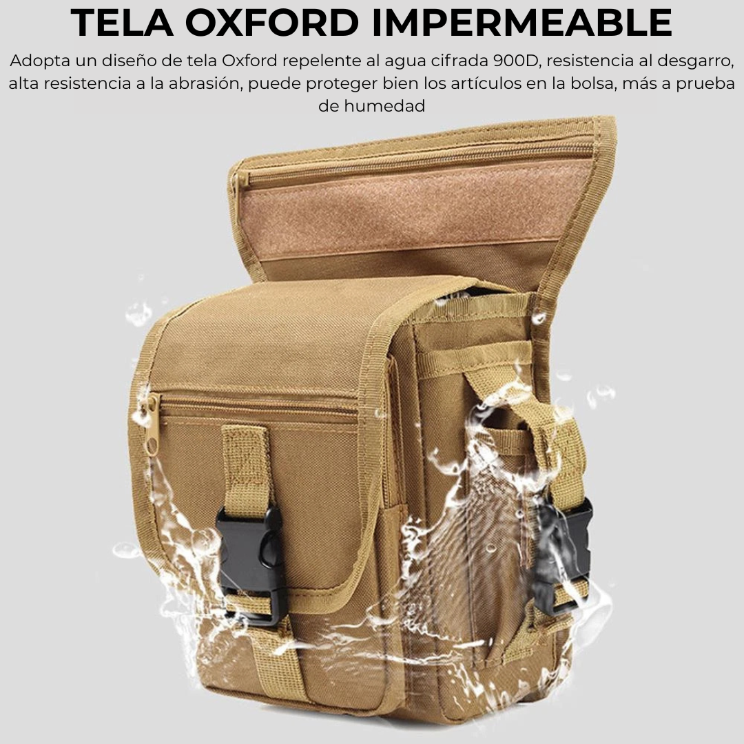 Muslera Táctica Impermeable Riñonera Pierna Outdoor Pintball