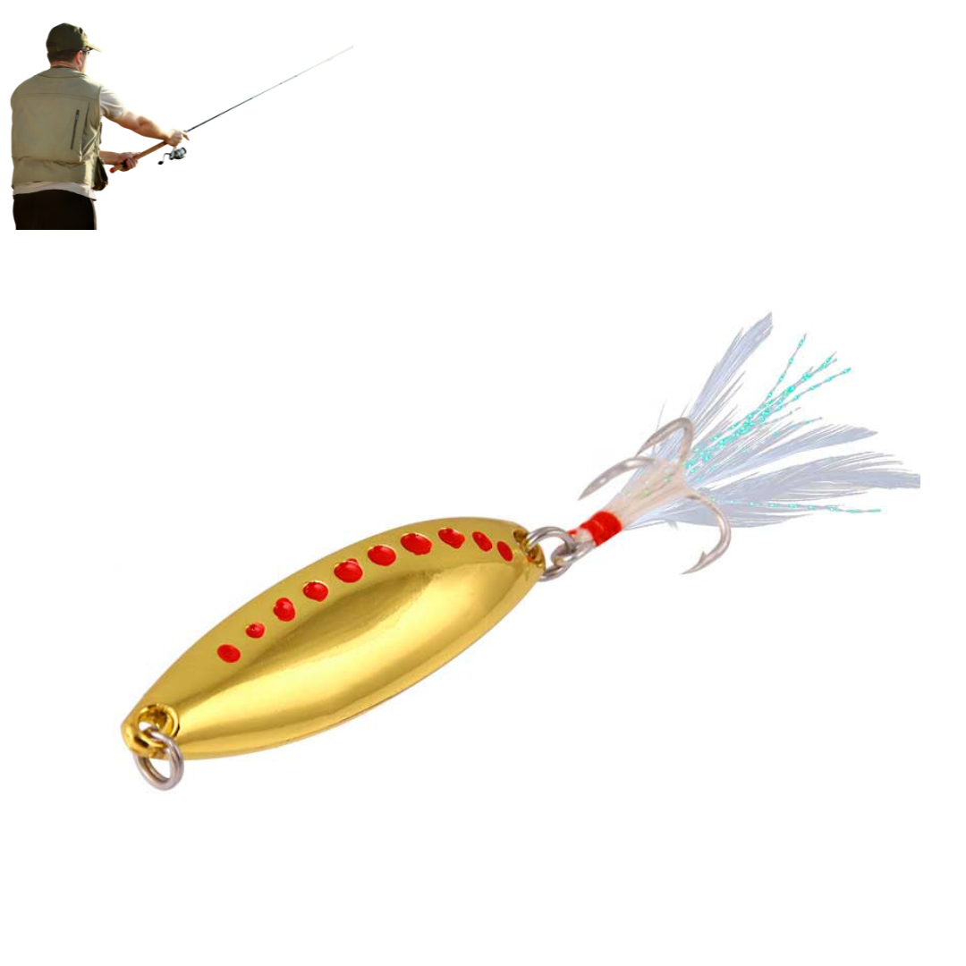 Señuelo Cuchara  Efecto Láser - 10g/20g/25g - Pesca Trucha Salmón Lobina