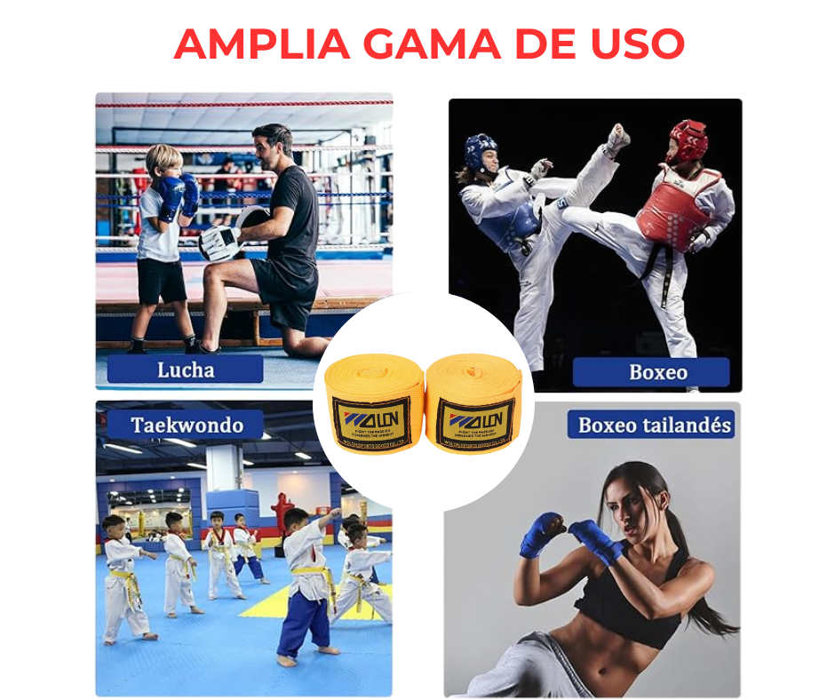 Vendas Boxeo Elásticas Vendaje Kickboxing Accesorios Mma Box