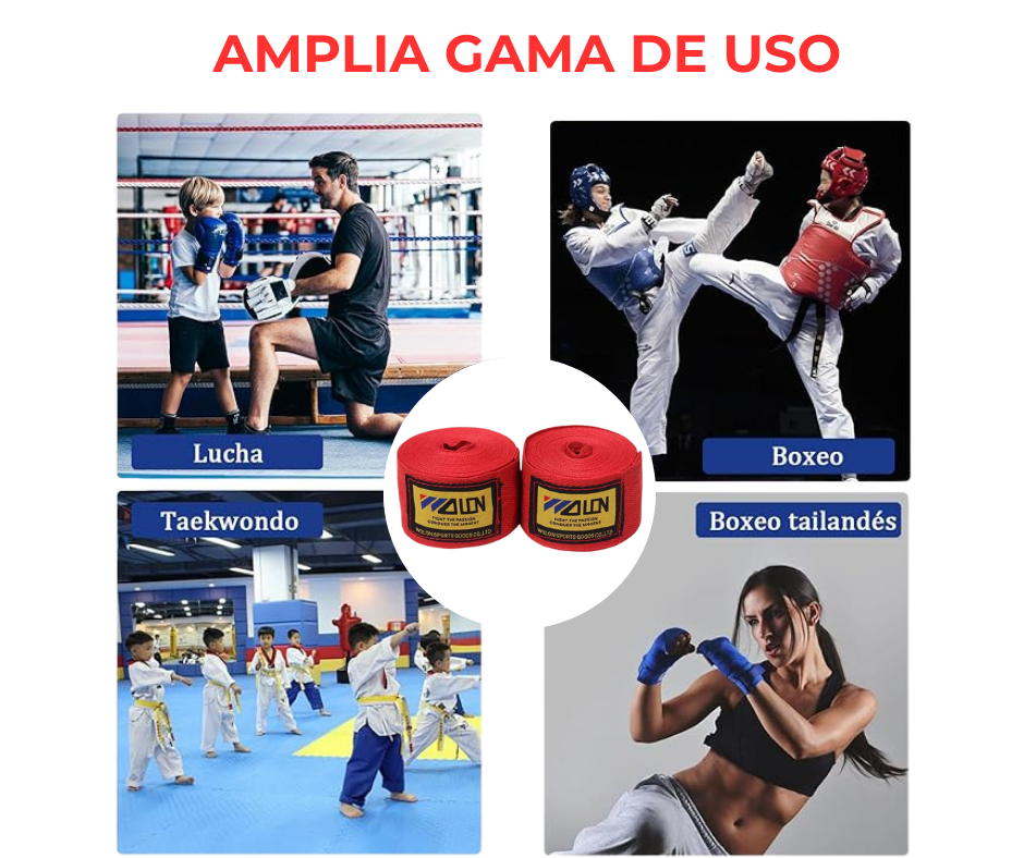 Vendas Boxeo Elásticas Vendaje Kickboxing Accesorios Mma Box