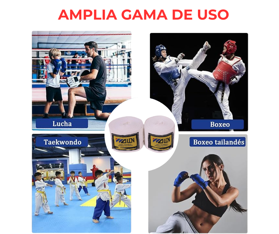 Vendas Boxeo Elásticas Vendaje Kickboxing Accesorios Mma Box