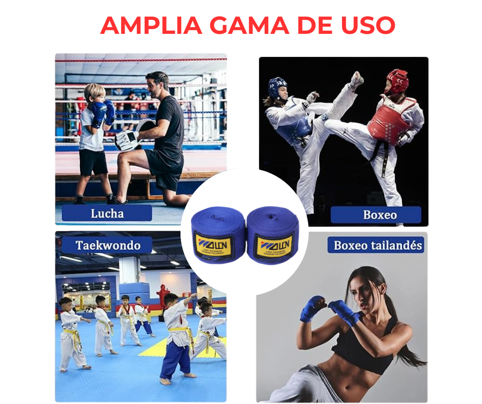 Vendas Boxeo Elásticas Vendaje Kickboxing Accesorios Mma Box