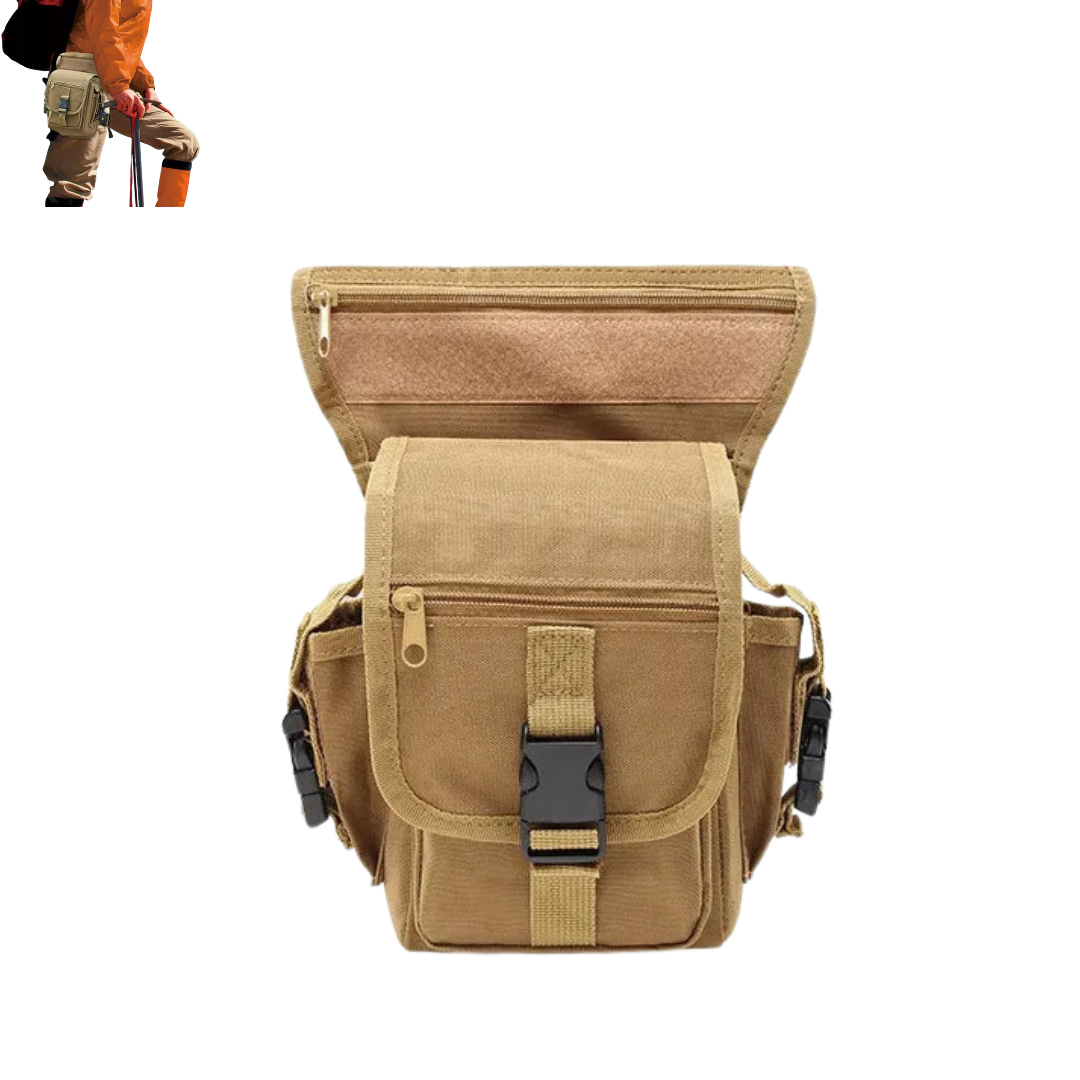 Muslera Táctica Impermeable Riñonera Pierna Outdoor Pintball