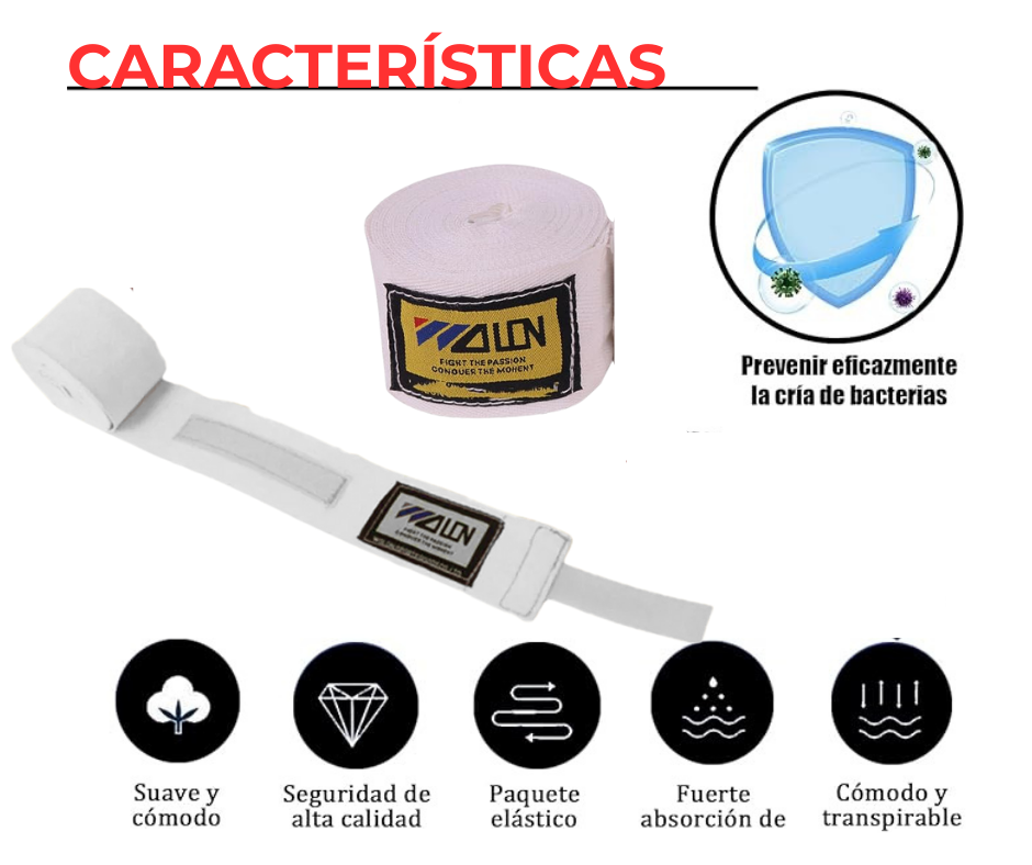 Vendas Boxeo Elásticas Vendaje Kickboxing Accesorios Mma Box