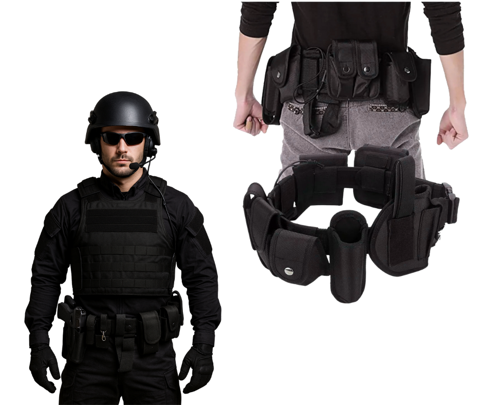 Cinturón Táctico 10 En 1 Seguridad Airsoft Outdoor