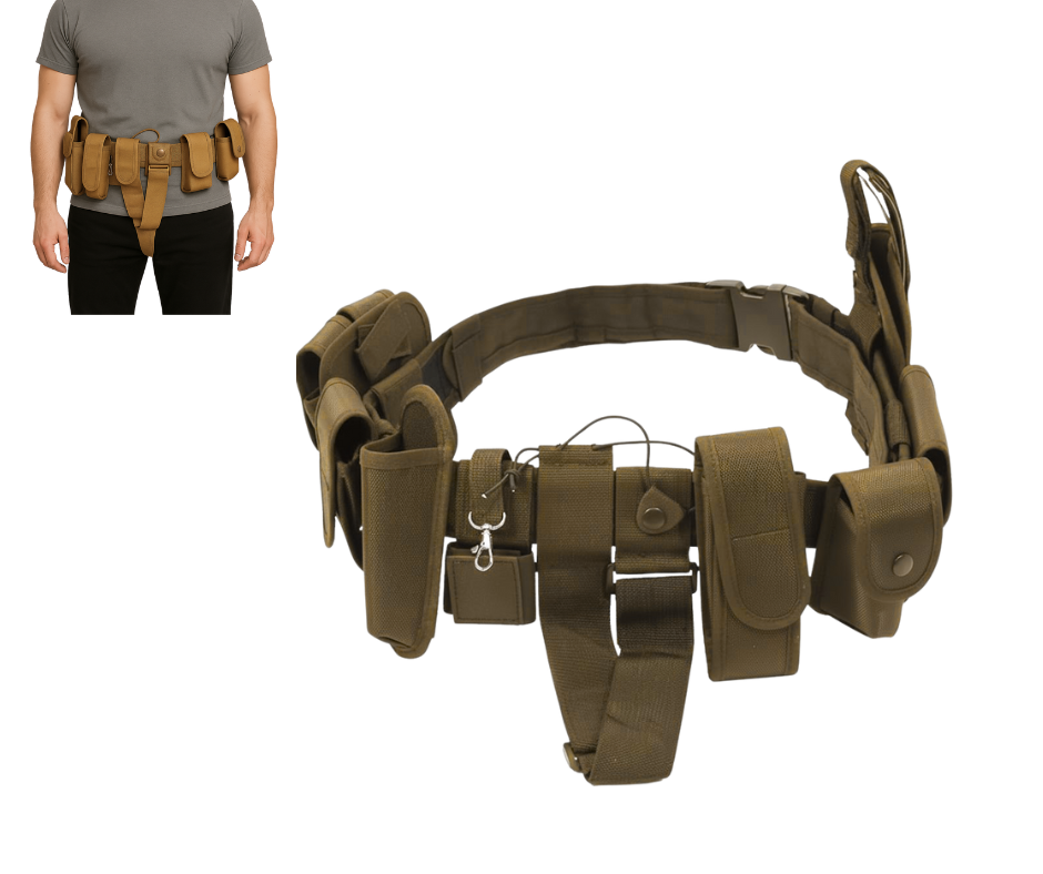Cinturón Táctico 10 En 1 Seguridad Airsoft Outdoor