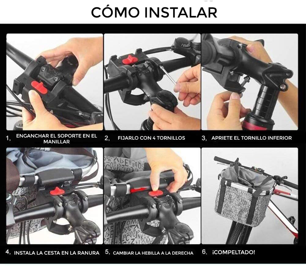 Canasta Para Bicicleta