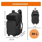 Mochila Táctica Militar 30l Bolso Impermeable Camping Viajes Geométrico