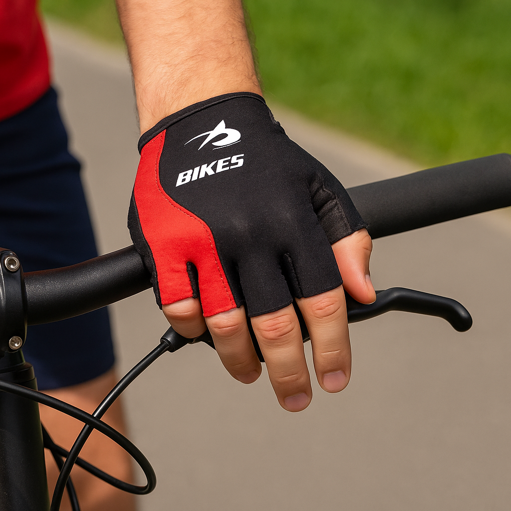 Guantes Ciclismo Gel Cortos Mtb Ruta Spinning Fitness Bike Rojo M Agregar a favoritos $ 11.490